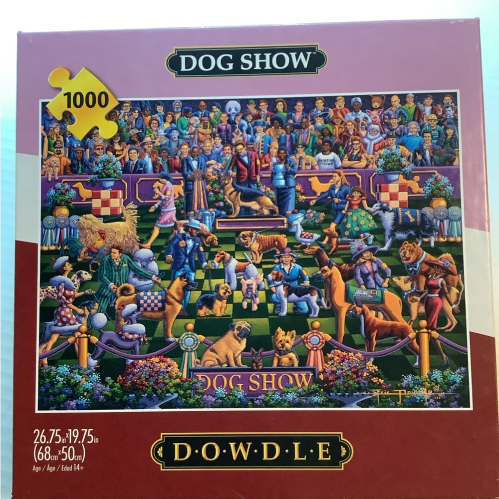 1000pc. Dog Show Puzzle